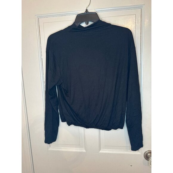Bar III Black Long Sleeve‎ Top size LP NWT - Picture 3 of 3